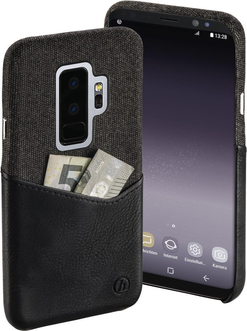 Hama Cover Gentle für Samsung Galaxy S9+, Schwarz (00183047)