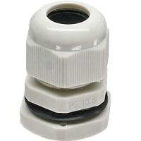 InLine - Kabeldurchführung - Nylon - IP68 - 4 -8 mm - grau - 10 Stück (44011)