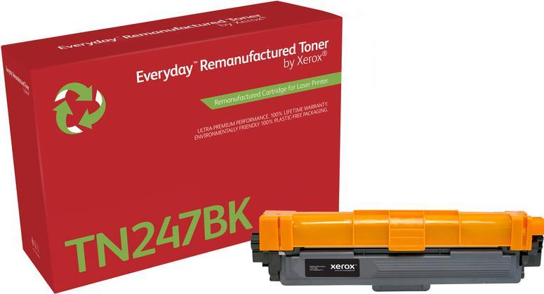 Xerox Black Toner Cartridge equivalent to Brother TN247BK for use in Brother HL-L3210 L3230 L3270 DCP-L3510 L3517 L3550 MFC-L37