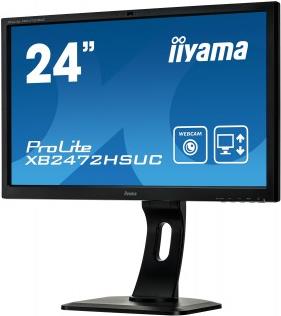 Iiyama ProLite XB2472HSUC-B1 - LED-Monitor - 59,8 cm (23.6) - 1920 x 1080 - VA - 250 cd/m² - 3000:1 - 8 ms - DVI, VGA, DisplayPort - Lautsprecher - Schwarz (XB2472HSUC-B1)