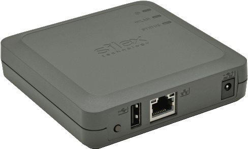 USB DEVICE SERVICE PRINT SERVER SILEX DS-520AN -(EU/UK) wired/wireless USB Device Server-EU/UK-version Includes UK power adapter