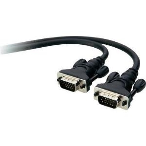 Belkin PC Monitor Cable - VGA-Kabel - HD-15 (VGA) (M) bis HD-15 (VGA) (M) - 1.8 m - geformt, verseilt, Daumenschrauben