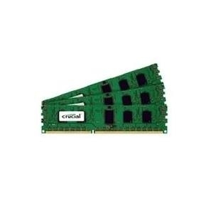 Crucial - DDR3 - 6 GB: 3 x 2 GB - DIMM 240-PIN - 1600 MHz / PC3-12800 - registriert - ECC