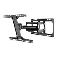 Peerless-AV Paramount PA762 - Befestigungskit (Gelenkwandmontage) für LCD-/Plasmafernseher - Glanzschwarz - Bildschirmgröße: 99,1 - 228,6 cm (39 - 228,60cm (90)) - Montageschnittstelle: bis zu 600 x 400 mm, ab 200 x 100 mm (PA762)