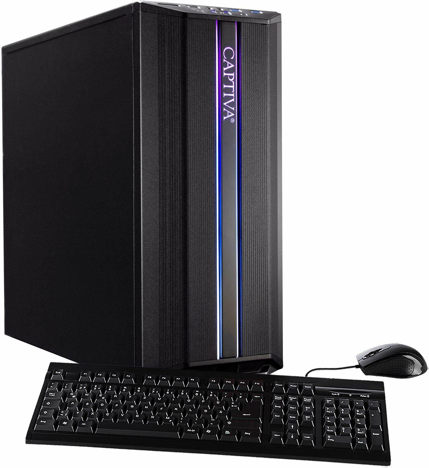 CAPTIVA Advanced Gaming R69-347 AMD Ryzen™ 5 5500U 16 GB DDR4-SDRAM 1 TB SSD NVIDIA GeForce RTX 3060 Desktop PC Schwarz (69347)