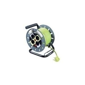 Masterplug ProXT Medium Open Reel - Stromverteilungseinheit - Wechselstrom 125/250 V - Ausgangsanschlüsse: 4 - Europa