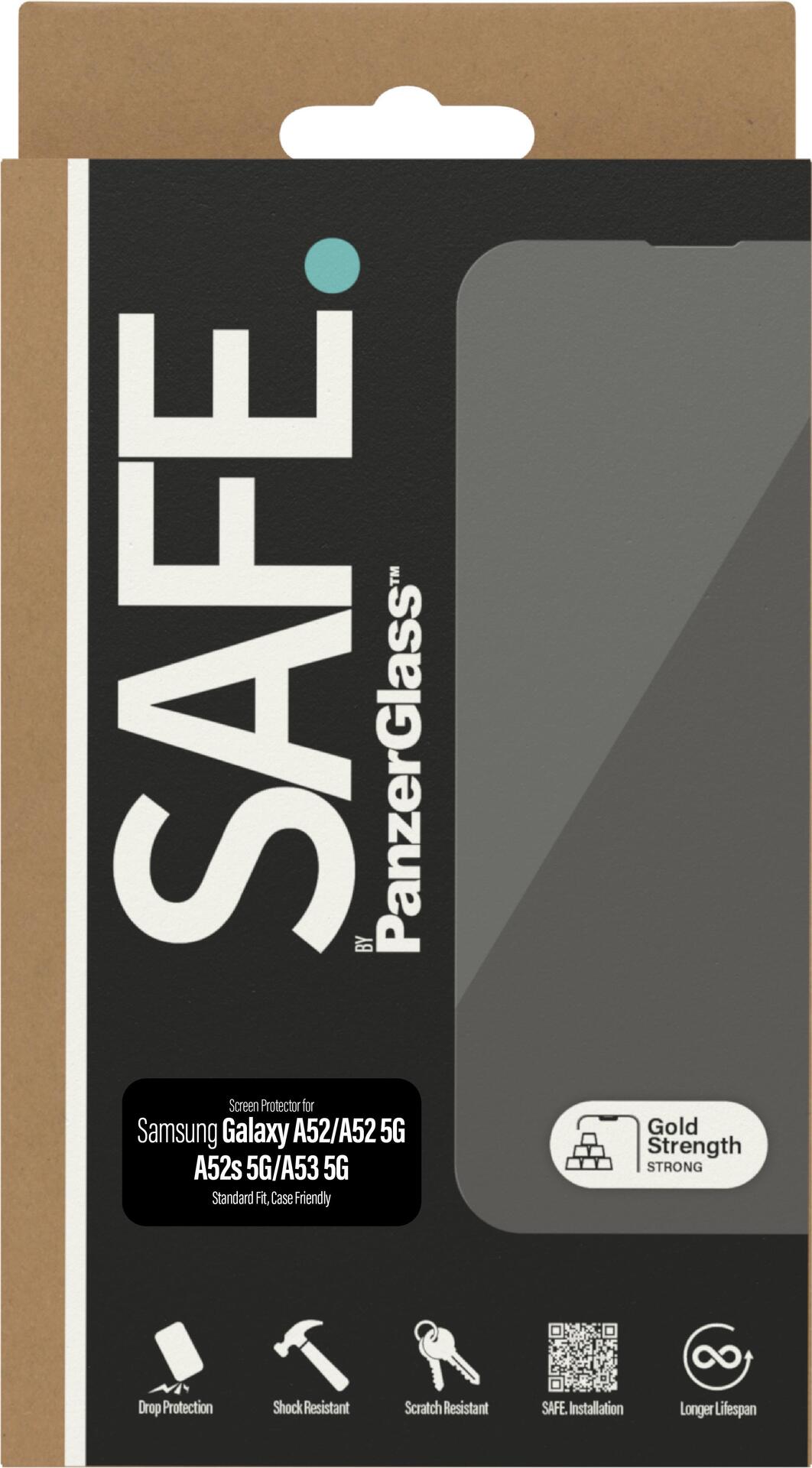 PanzerGlass SAFE95057 protezione per lo schermo e il retro dei telefoni cellulari Pellicola proteggischermo trasparente Samsung