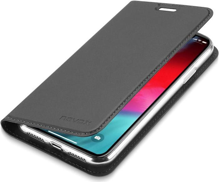 nevox VARIO Handy-Schutzhülle 15,5 cm (6.1 ) Flip case Grau (1594)