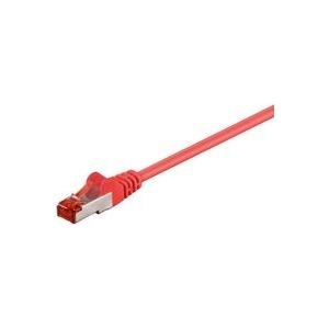MicroConnect - Netzwerkkabel - RJ-45 (M) bis RJ-45 (M) - 5 m - SFTP - CAT 6a - geschirmt, halogenfrei, ohne Haken - Rot