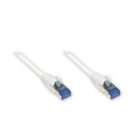 Good Connections RNS - Patch-Kabel - RJ-45 (M) - RJ-45 (M) - 25 cm - SFTP, PiMF - CAT 6a - gepresst, glatt, halogenfrei - weiß (8060-H003W)