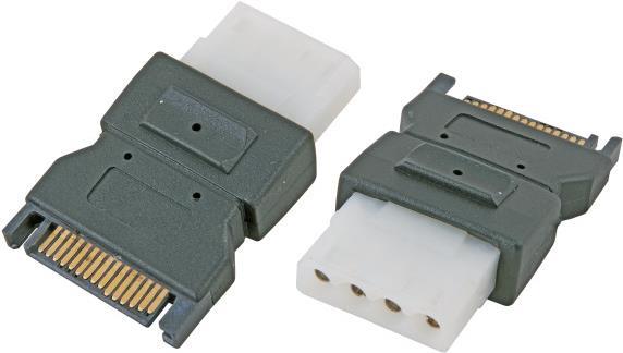 SATA Power Adapter SATA 15P PCBStecker auf 4Pin Buchse (EB491)