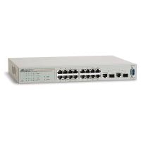 Allied Telesis AT FS750/16 WebSmart Switch - Switch - verwaltet - 16 x 10/100 + 2 x Kombi-Gigabit-SFP - Desktop (AT-FS750/16)