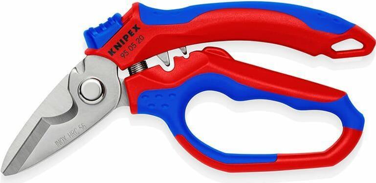 Forbici angolari da elettricista KNIPEX, confezione self-service