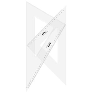 Zeichen-Dreieck Centro, 2er-Set Inhalt: 1 x 45 Grad Hypotenuse 320 mm, 1 x 30-60 Grad Hypo- (S0237870) Zeichen-Dreieck Centro, 2er-Set Inhalt: 1 x 45 Grad Hypotenuse 320 mm, 1 x 30-60 Grad Hypo- (S0237870)