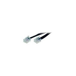 Herweck Helos - Telefonkabel - RJ-12 (M) - RJ-12 (M) - 3,0m - Schwarz (014158)
