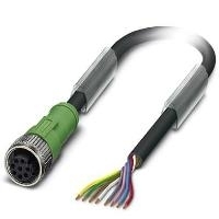 Phoenix 1520372 10m Schwarz - Grau Signalkabel (1520372)