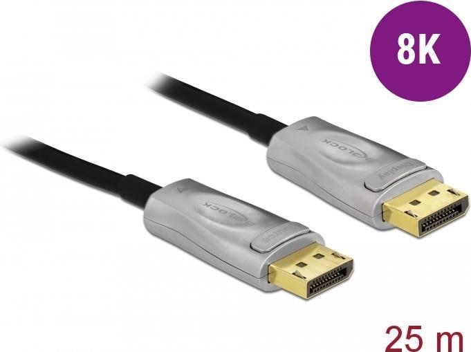 Delock Cavo ottico attivo DisplayPort 1.4 8K 60Hz 25m