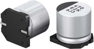 PANASONIC ZK-V 330U 35 - SMD-Elko, 330 µF, 35 V, 125°C, 4000 h, 20% (EEHZK1V331P)