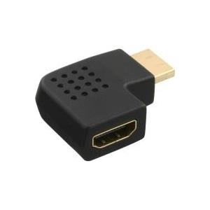 Adattatore HDMI - maschio - femmina - angolato lato sinistro - 4K2K