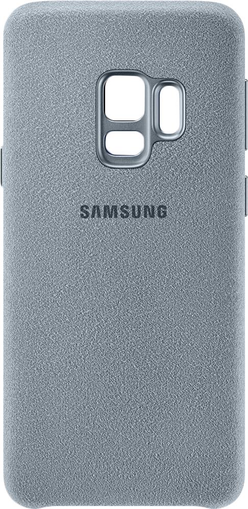 Samsung Alcantara Cover EF-XG960 - Hintere Abdeckung für Mobiltelefon - Alcantara - Minze - für Galaxy S9 (EF-XG960AMEGWW)