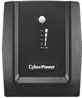 CyberPower UT Series UT2200E-FR - USV - Wechselstrom 230 V - 1320 Watt - 2200 VA - USB - Ausgangsanschlüsse: 4 - Frankreich - Schwarz