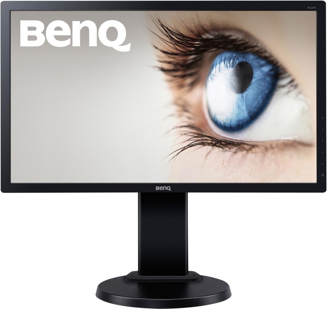 BenQ BL series BL2205PT - LED-Monitor - 54,6 cm (21.5) - 1920 x 1080 FullHD - TN - 250 cd/m2 - 1000:1 - 2 ms - DVI, VGA, DisplayPort - Lautsprecher - matt-schwarz (9H.LE9LA.TBE)