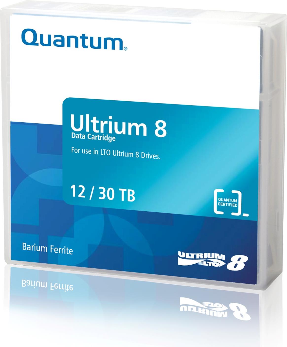 Quantum MR-L8MQN-01 supporto di archiviazione di backup Nastro dati vuoto 12000 GB LTO 1,27 cm (Quantum Ultrium LTO8 Data Cartr