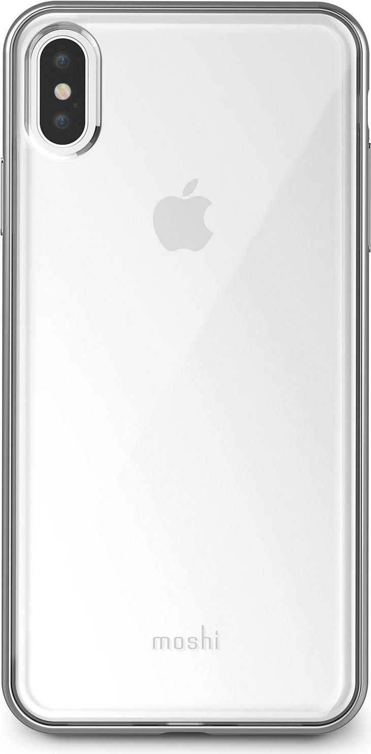 Moshi Vitros Handy-Schutzhülle Rand Silber - Transparent (99MO103203)