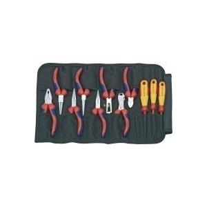 Knipex Werkzeug-Rolltasche für Fermelde- und Elektrotechniker 11tlg. 00 19 41 (00 19 41)