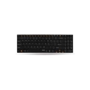 Rapoo Wireless Ultra-slim Keyboard E9070 - Tastatur - kabellos - 2.4 GHz - Deutsch - Schwarz