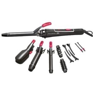 Rowenta Elite Model Look CF4132 Style 14 Multistyler - Lockenstab - Schwarz