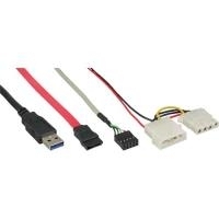 INLINE - Kartenleser - 8,9 cm (3.5 ) (MS, MS PRO, Microdrive, MMC, SD, xD, MS PRO Duo, CF, RS-MMC, microSD, SDHC, MS Micro, SDXC) (33394U)