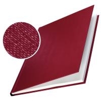 Esselte Leitz ImpressBIND - Feste Schutzhülle - A4 (210 x 297 mm) - 105 Blätter - Matte Linen Bordeaux - für Leitz impressBIND 140, impressBIND 280 (7392-00-28)