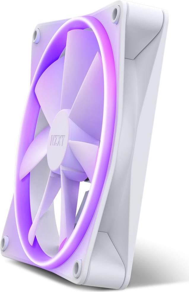 NZXT F140 RGB Case per computer Ventilatore 14 cm Bianco 1 pz (NZXT F140 RGB 140mm Single [White])