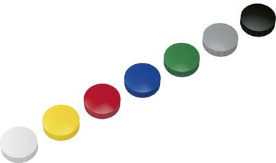 Magnete Maul MAULsolid ( x A) 38 mm x 155 mm rotondo giallo rosso blu bianco verde grigio nero 10 pezzi 6163999 (6163999)