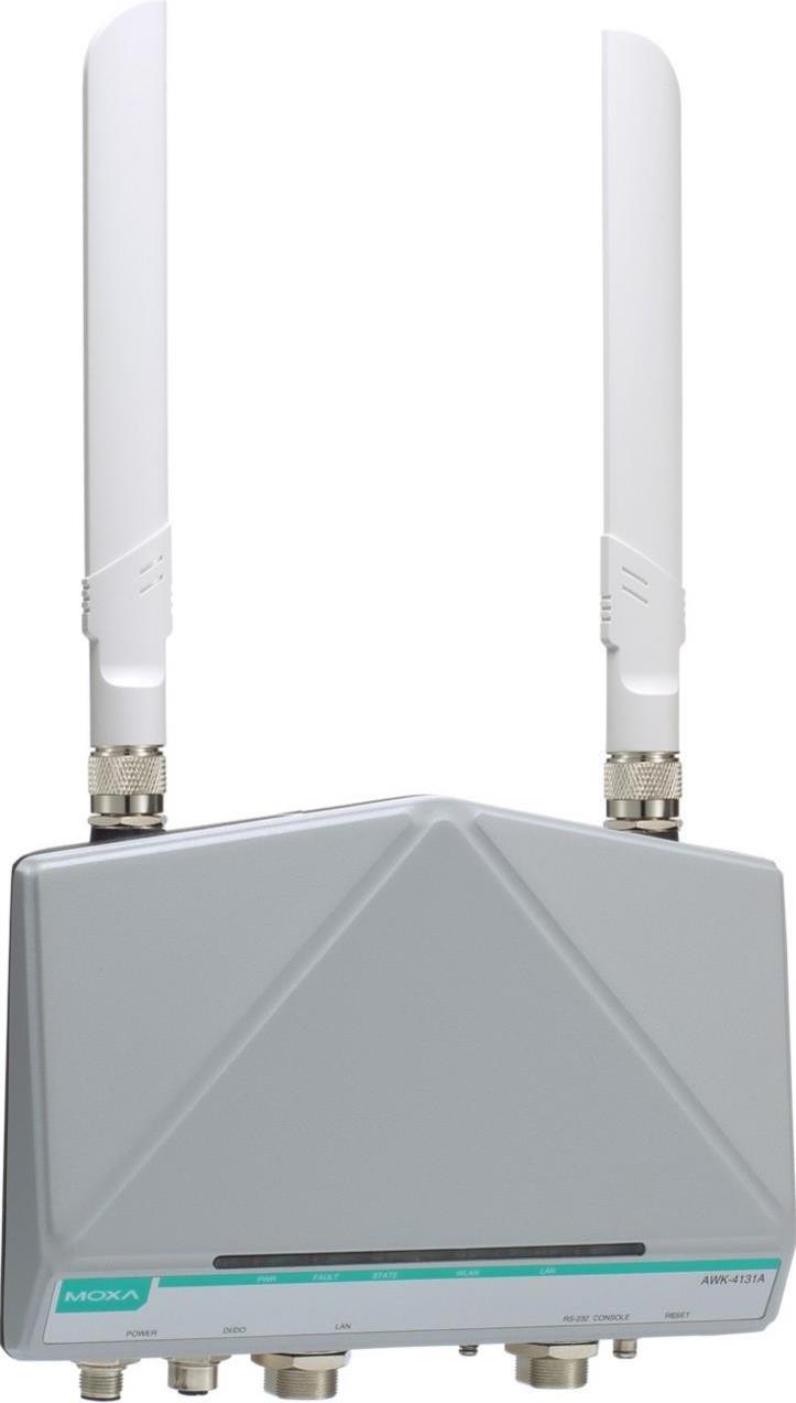 Moxa AWK-4131A-EU-T - Funkbasisstation - Wi-Fi - 2.4 GHz, 5 GHz - Gleichstrom - zur Wandmontage geeignet
