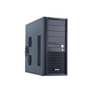 Chieftec Smart Series CH-09B-U3 - Midi Tower - Erweitertes ATX - ohne Netzteil - Schwarz - USB/Audio (CH-09B-U3-OP)
