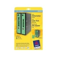 Avery L4754 - Aktenetiketten (File Folder Labels) - grün - 61 x 297 mm - 60 Stck. (20 Bogen x 3) (L4754-20)