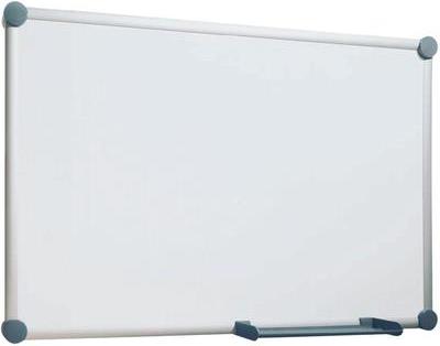 HEBEL Weißwandtafel 2000, Emaille (B)1200 x (H)3000 mm,grau Alurahmen, Arbeitsfläche aus Stahlblech, magnethaftend (63056-84)