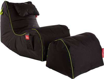 Gamewarez Sitzsack mit Fußablage RX grün (BBR04RG000)