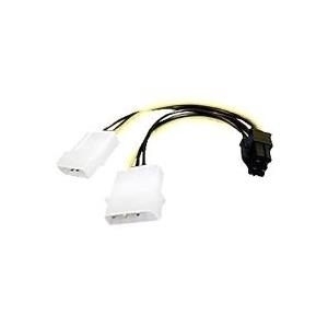 Akasa AK-CB4-6 - Netzteil - interne Stromversorgung, 4-polig - PCI-Express-Stromversorgung, 6-polig - 20 cm (AK-CB4-6)