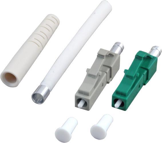 LC-Stecker Simplex Multimode, Ferrule 127µ, 1,8mm, ECOFIBER (53233.8)