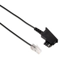 Hama DSL Anschlusskabel - TAE-F auf 1x RJ45 - 3 m - Schwarz (4064)