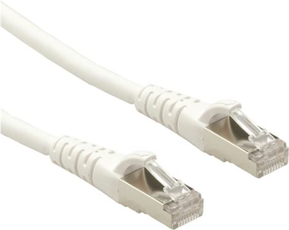 ROLINE - Cavo patch - Da RJ-45 (M) a RJ-45 (M) - 50 cm - SFTP - CAT 6a - bianco (21.15.2860)