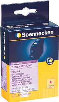 Soennecken Tintenpatrone 82182 wie Epson C13T12934012 T1293 magenta (82182)