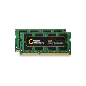 MicroMemory - DDR3 - 8 GB: 2 x 4 GB - SO DIMM 204-PIN - 1066 MHz / PC3-8500 - ungepuffert - non-ECC - für Apple MacBook Pro