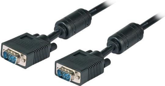 Monitorkabel HD15S/HD15S 40,0m, SVGA HQ Long Distance sw (K5326SW.40)