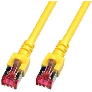 ECOLAN Patchkabel 2x RJ45 PiMFCat.6, 5,0 Meter Gelb (K5511.5)