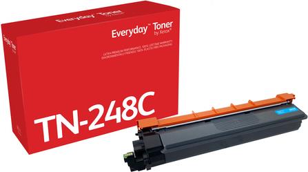 Everyday Toner di Xerox Ciano compatibile con Brother TN248C Capacit standard (EVERYDAY BLACK TONER REPLACES - BROTHER TN248C