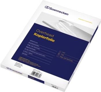 Overheadfolie A4 klar 0.12mm für Laser. Kopierer - Folie (5503)